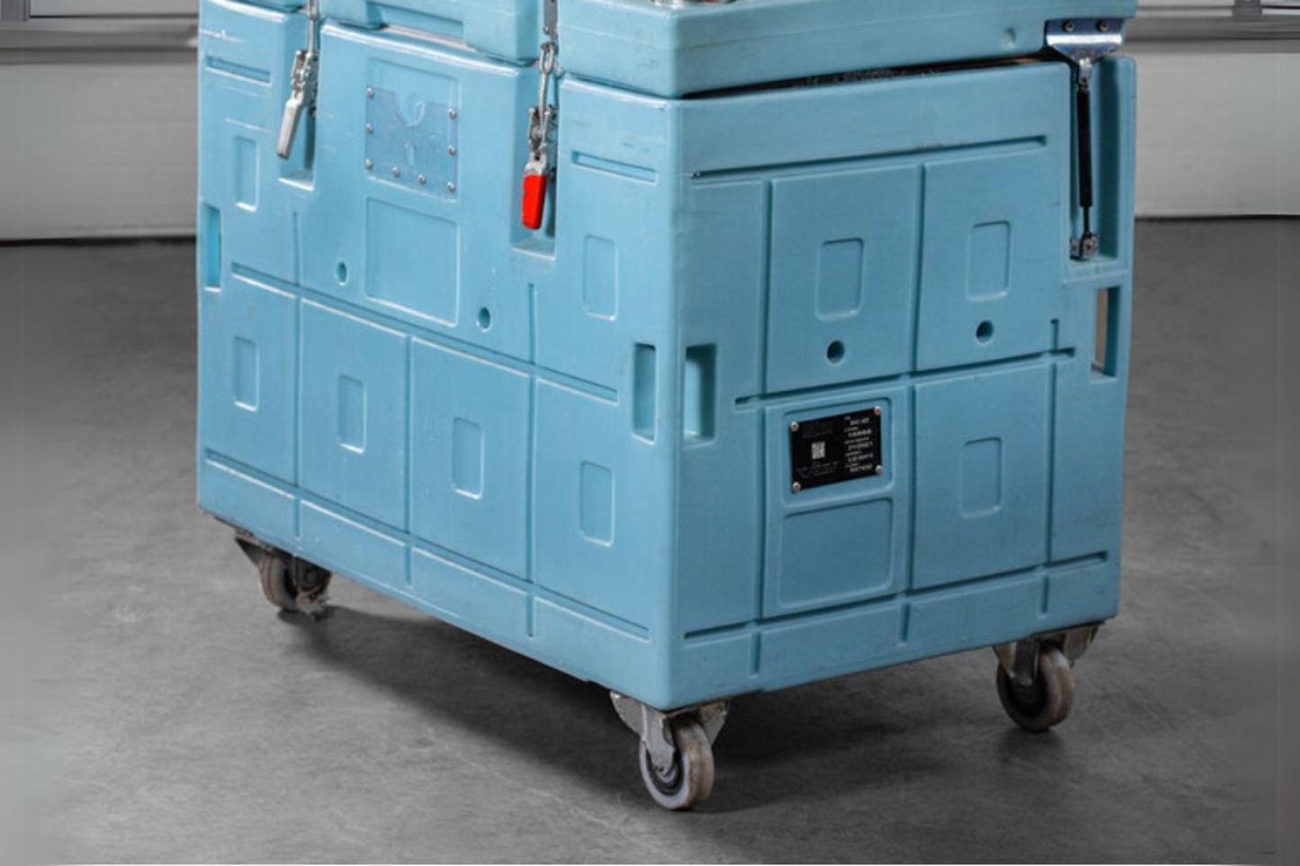 Droogijs 9mm pellets container a 350 kg