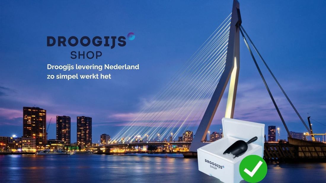Droogijs levering Nederland | Snel & betrouwbaar bij Droogijs-Shop