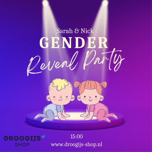 Gender Reveal met Droogijs | Veilig & Spectaculair